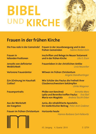 Werbung: Frauen in der frühen Kirche